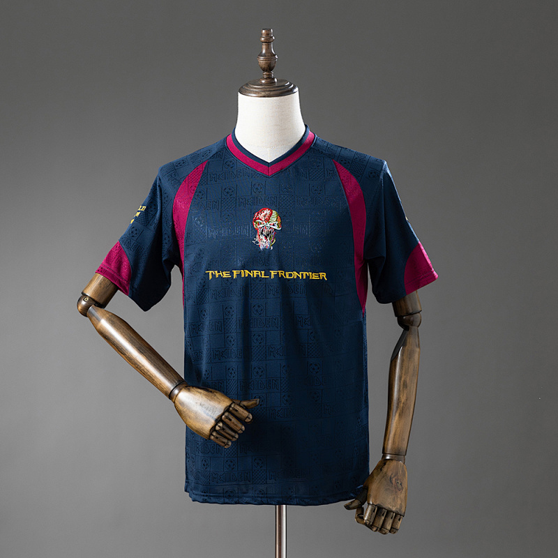 Camiseta retro de local Iron Maiden x West Ham United 2010 Tallas S-XXL